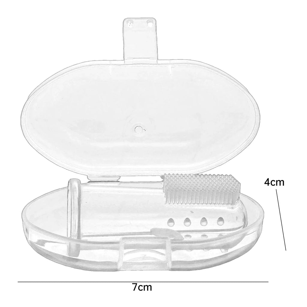 1-20pcs Pet Silicone Finger Toothbrush Soft Cots Cats Dogs Brushing Accessories Pet Teeth Oral Cleaning Supplies Removing Tartar