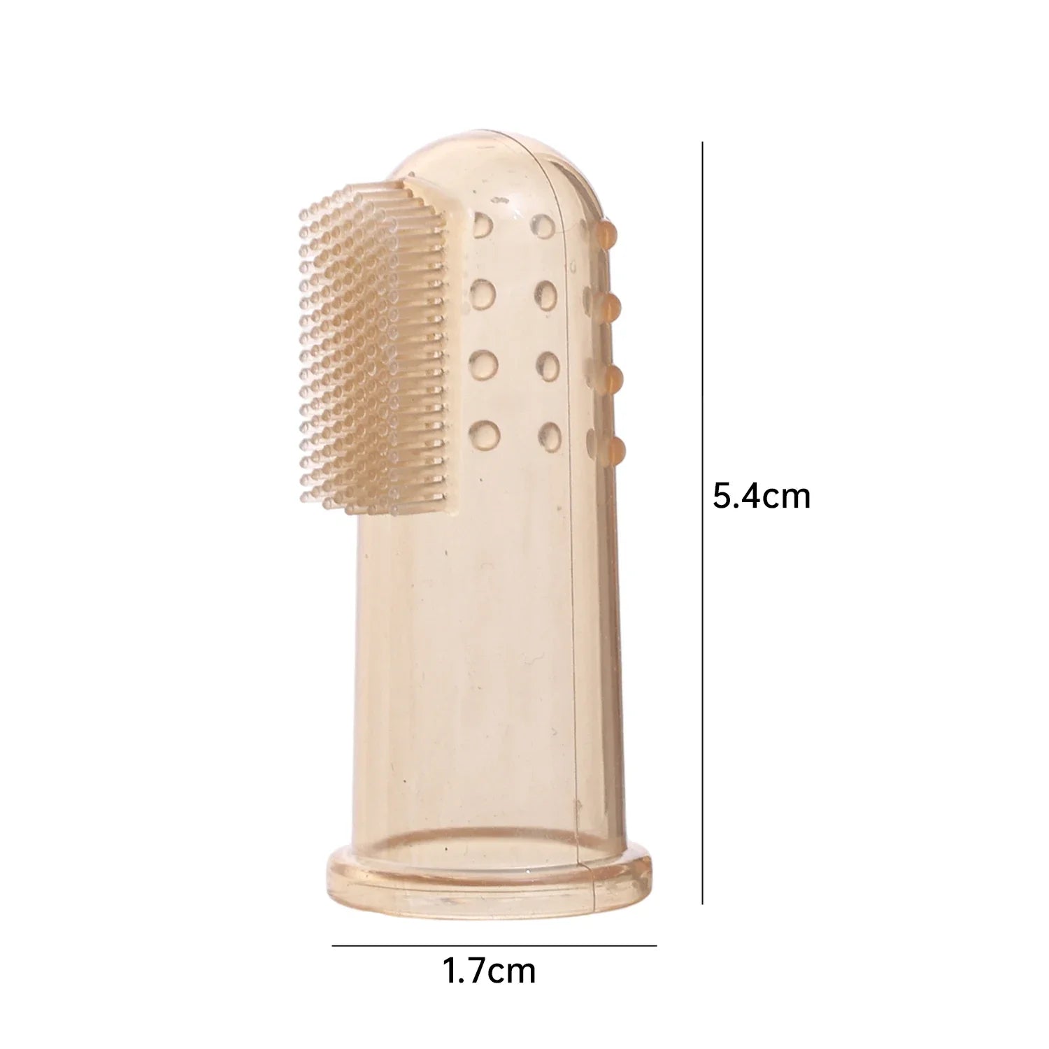 1-20pcs Pet Silicone Finger Toothbrush Soft Cots Cats Dogs Brushing Accessories Pet Teeth Oral Cleaning Supplies Removing Tartar